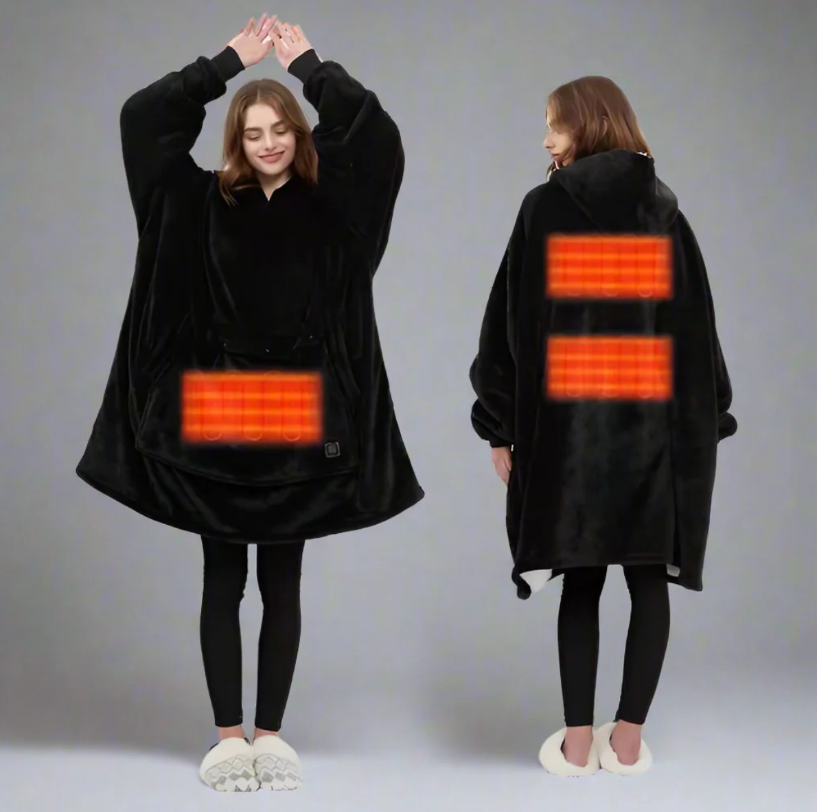 The Heated Snuggie Hoodie